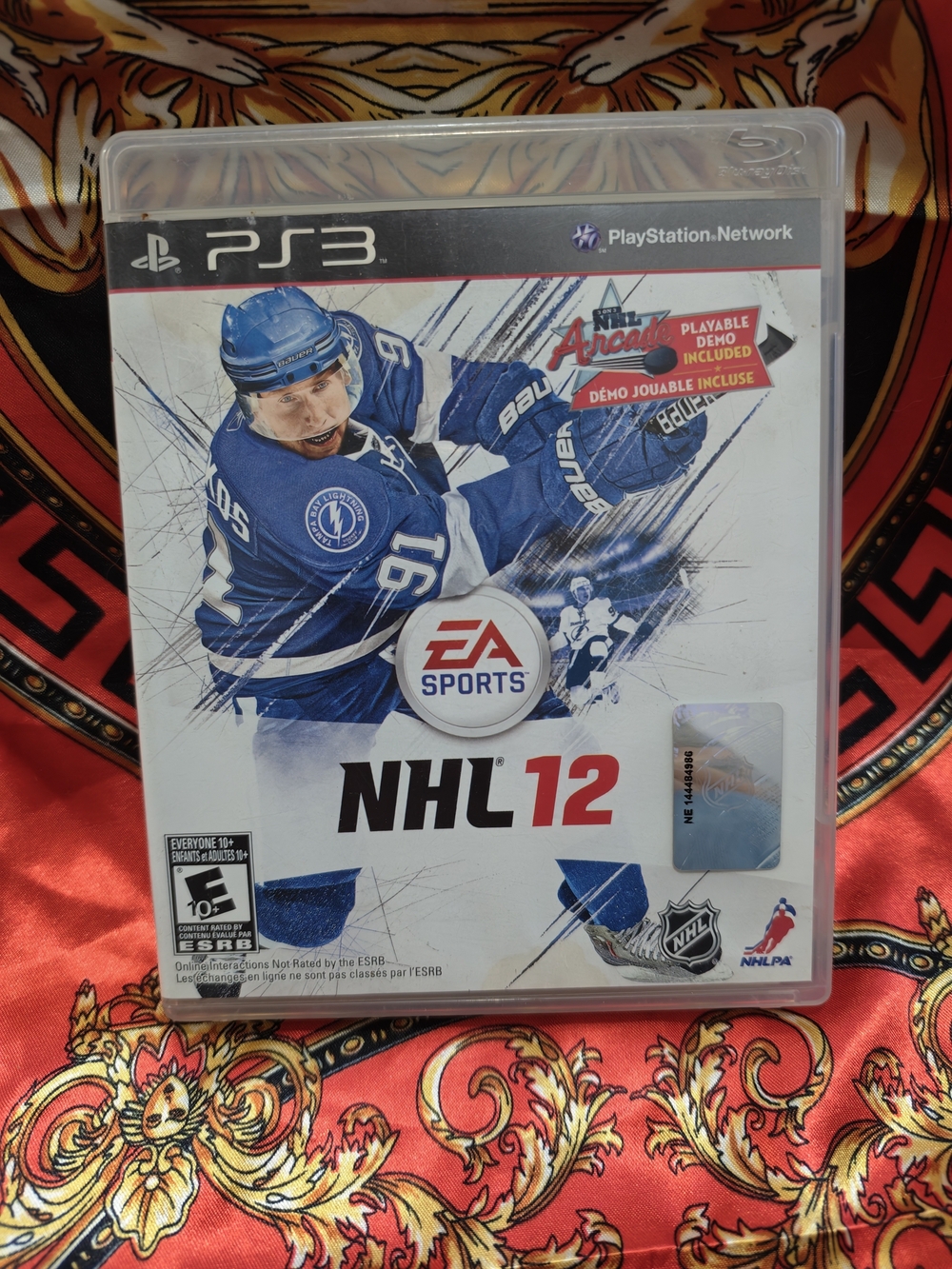 PS3 NHL 12 (EA Sports) Video Game - Blue/White Cover